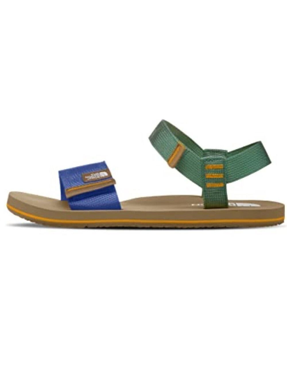 The North Face Skeena Sandals in the "Deep Grass Green/Utility Brown